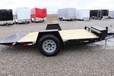 New 2025 Sure-Trac 78"x12 7.8K Tilt Bed Equipment Trailer