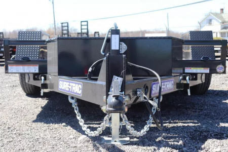 New 2025 Sure-Trac 78"x12 7.8K Tilt Bed Equipment Trailer