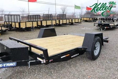 New 2025 Sure-Trac 78 x12 7.8K Tilt Bed Equipment Trailer