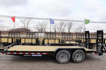 New 2025 Sure-Trac 7x18 14K Equipment Trailer
