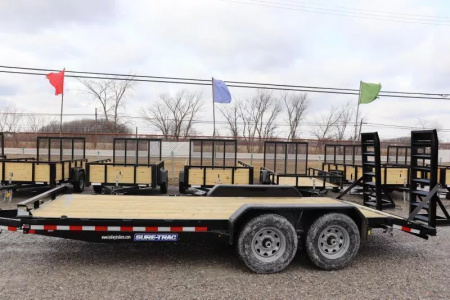New 2025 Sure-Trac 7x18 14K Equipment Trailer