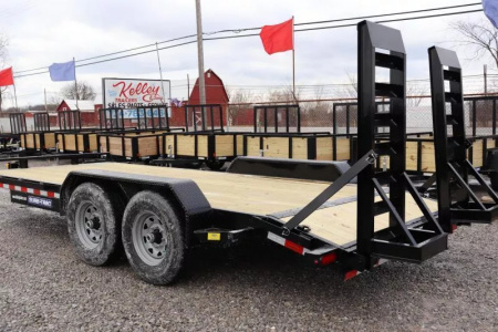 New 2025 Sure-Trac 7x18 14K Equipment Trailer