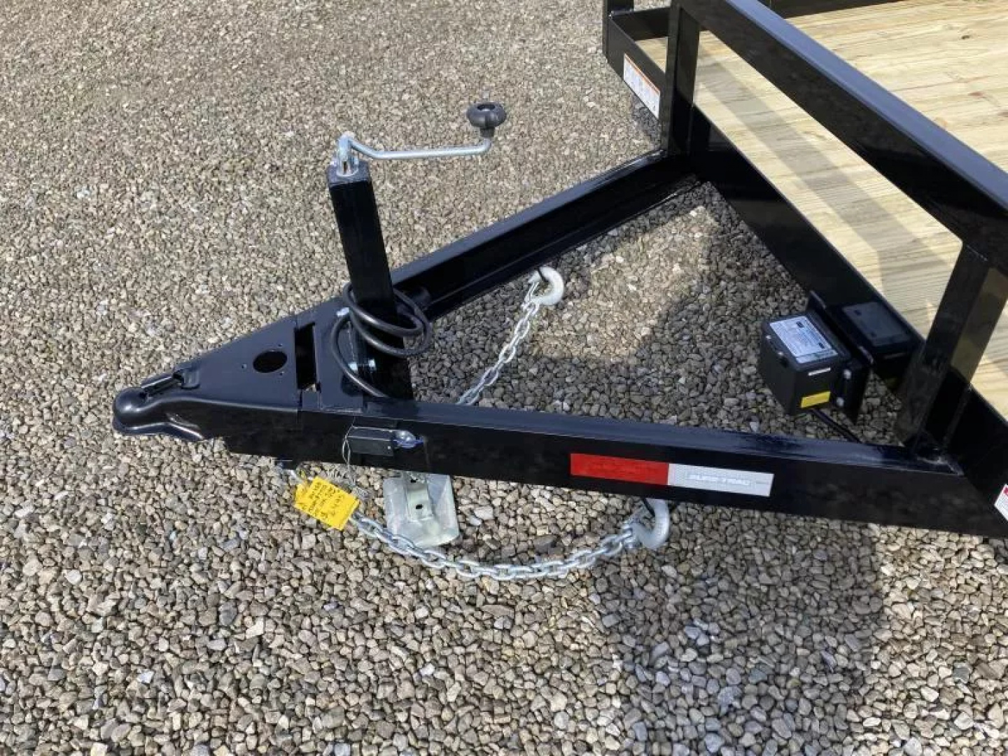 New 2025 Sure-Trac 7x20 10K Tube Top Utility Trailer