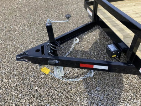 New 2025 Sure-Trac 7x20 10K Tube Top Utility Trailer