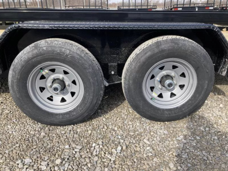 New 2025 Sure-Trac 7x20 10K Tube Top Utility Trailer