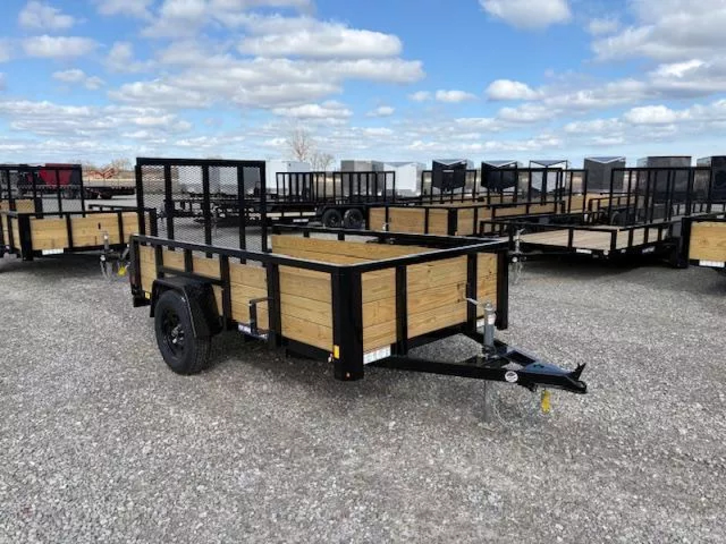 New 2025 Sure-Trac 5x10 3-Board Utility Trailer 3K