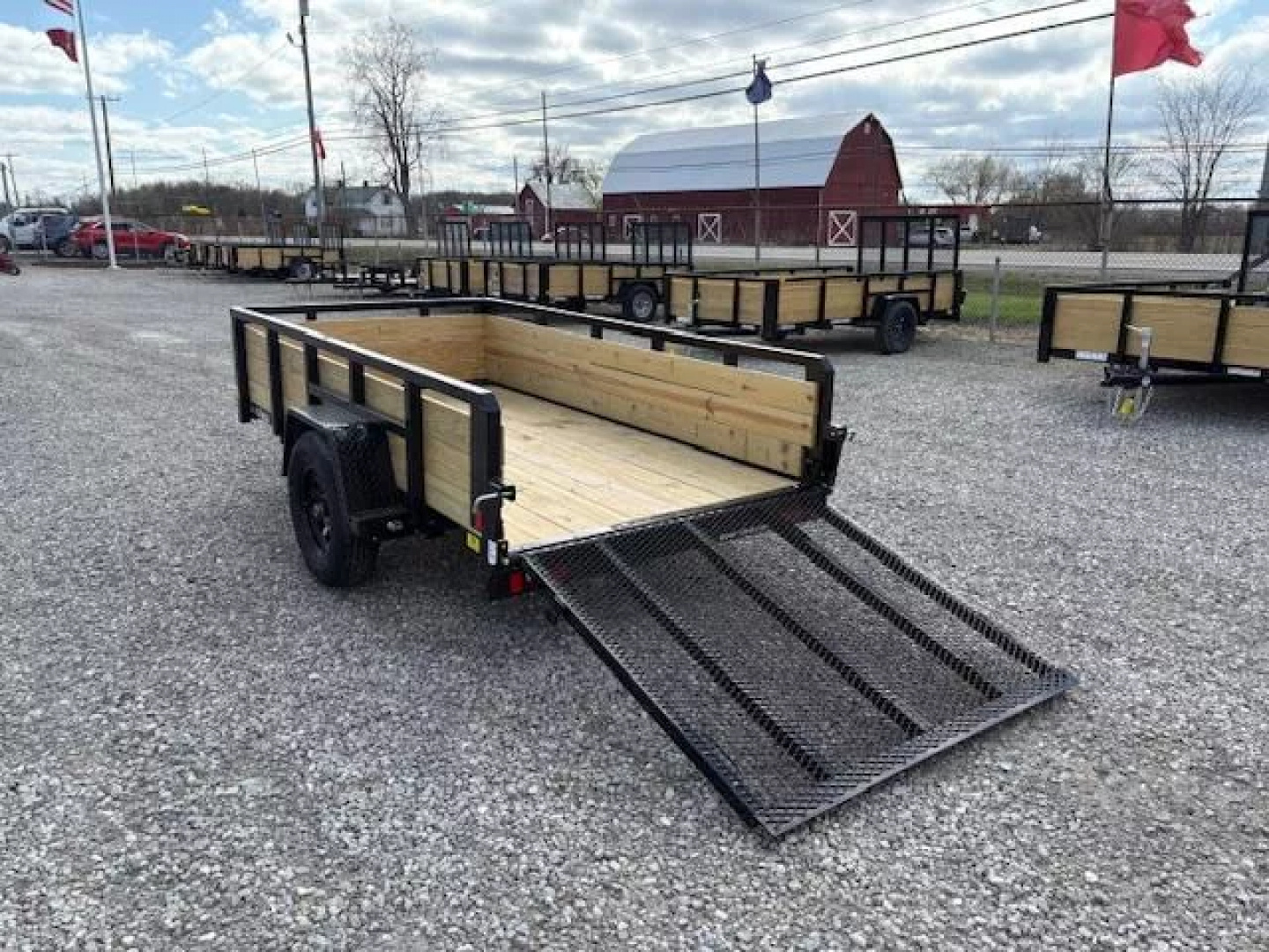 New 2025 Sure-Trac 5x10 3-Board Utility Trailer 3K