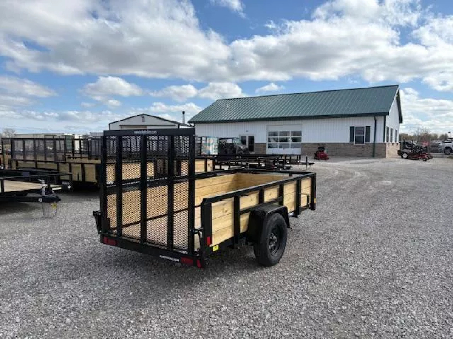 New 2025 Sure-Trac 5x10 3-Board Utility Trailer 3K