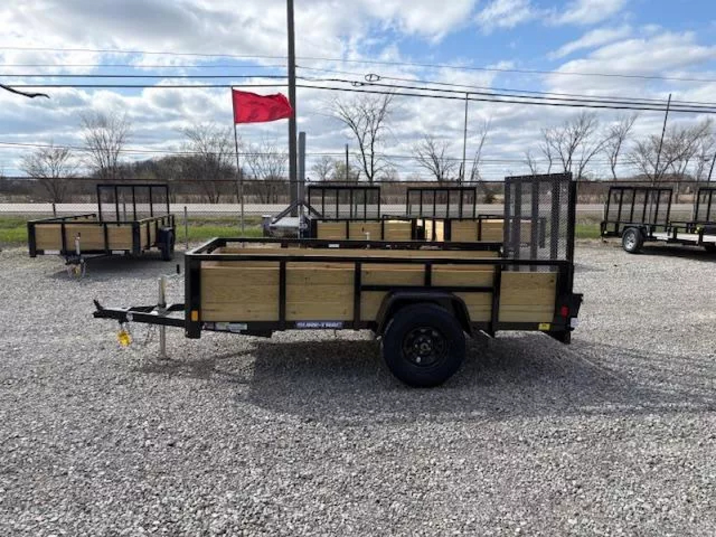 New 2025 Sure-Trac 5x10 3-Board Utility Trailer 3K