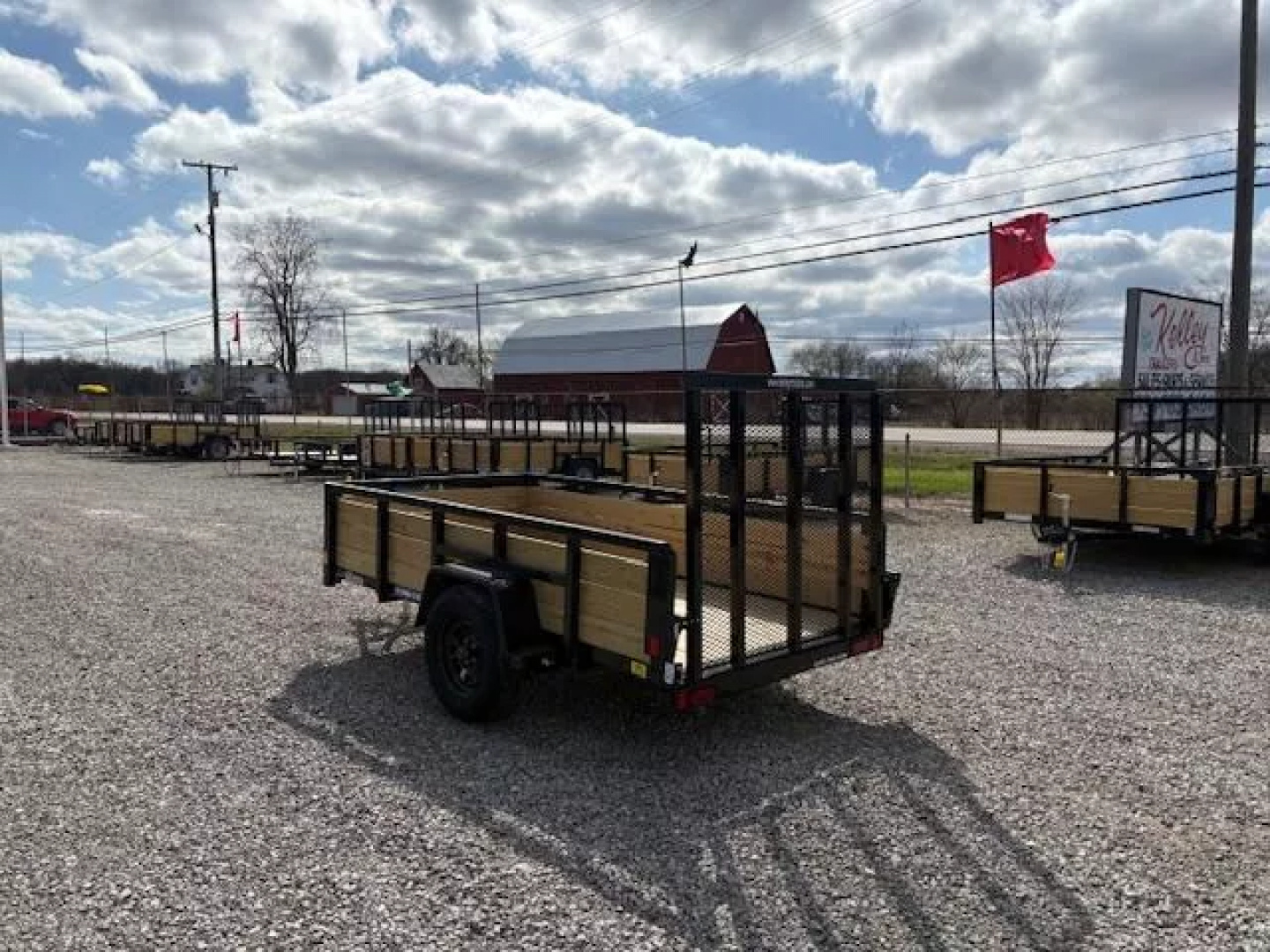 New 2025 Sure-Trac 5x10 3-Board Utility Trailer 3K