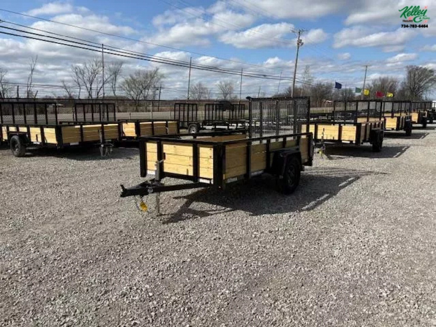 New 2025 Sure-Trac 5x10 3-Board Utility Trailer 3K