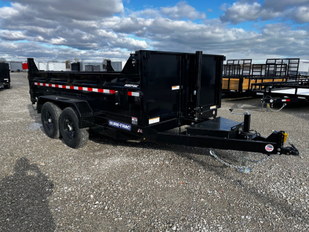 New 2026 Sure-Trac 82"x12 12K Telescopic Dump Trailer