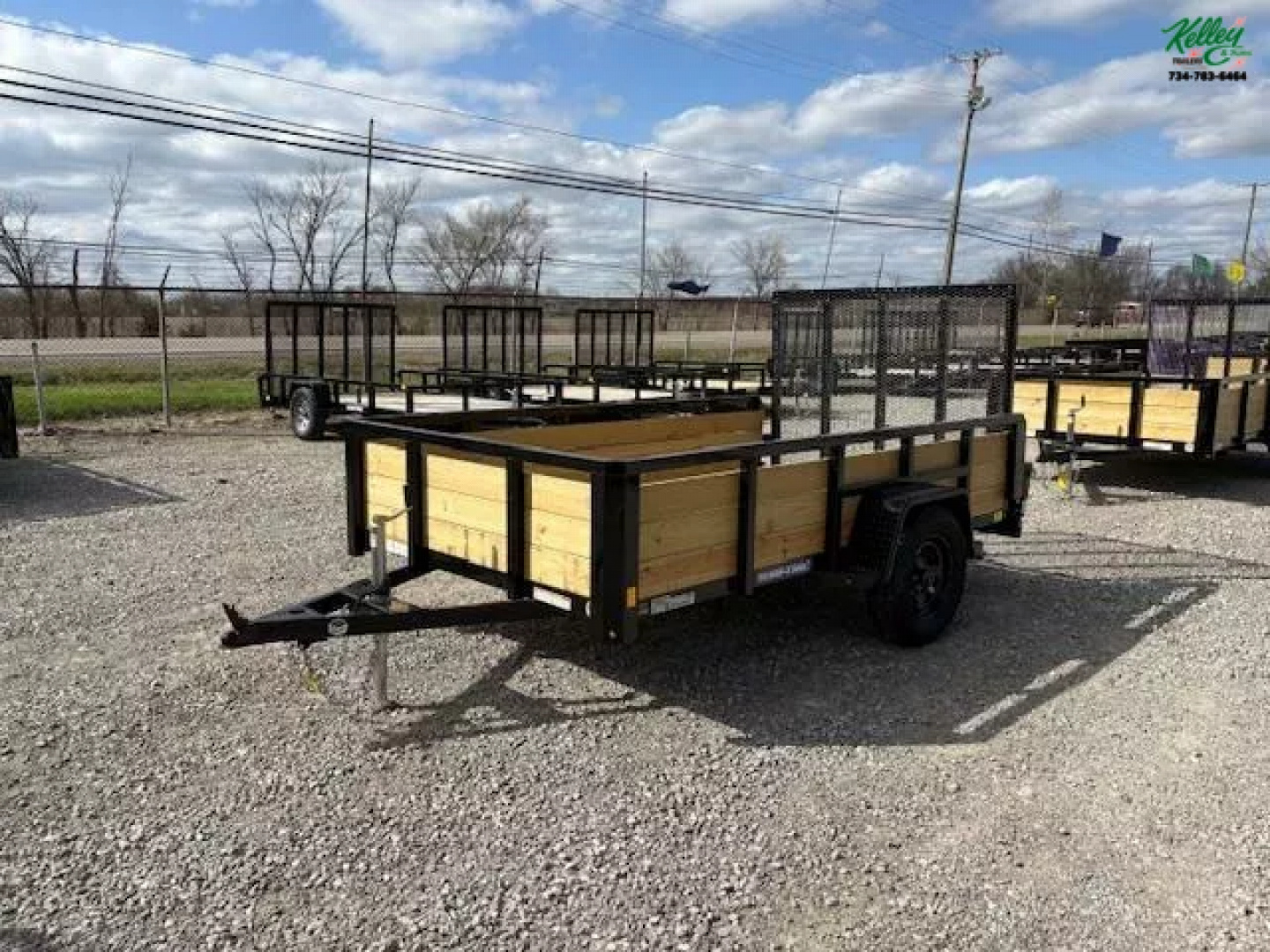 New 2025 Sure-Trac 6 x 10 Tube Top 3-Board Trailer  3K Idler
