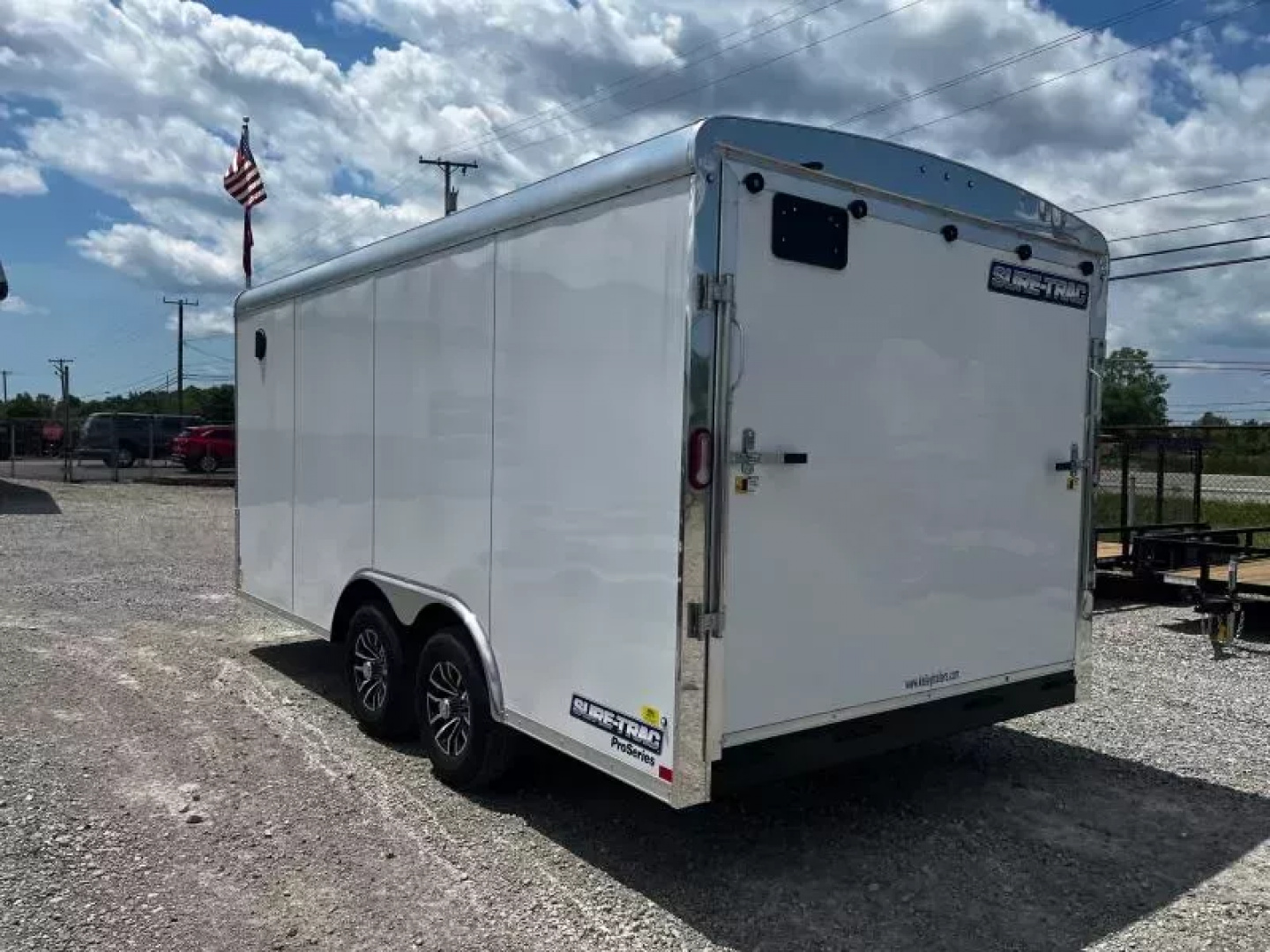 New 2025 Sure-Trac 8.5 x 16 Pro Series Enclosed Round Top Cargo Trailer  TA 10K