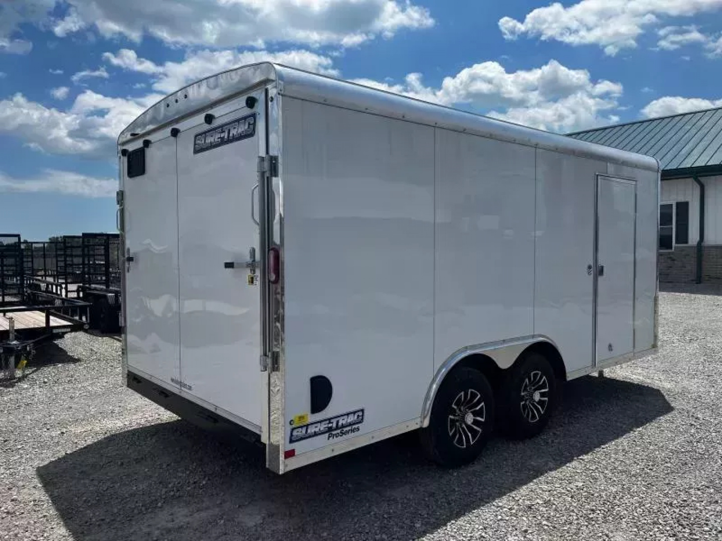 New 2025 Sure-Trac 8.5 x 16 Pro Series Enclosed Round Top Cargo Trailer  TA 10K