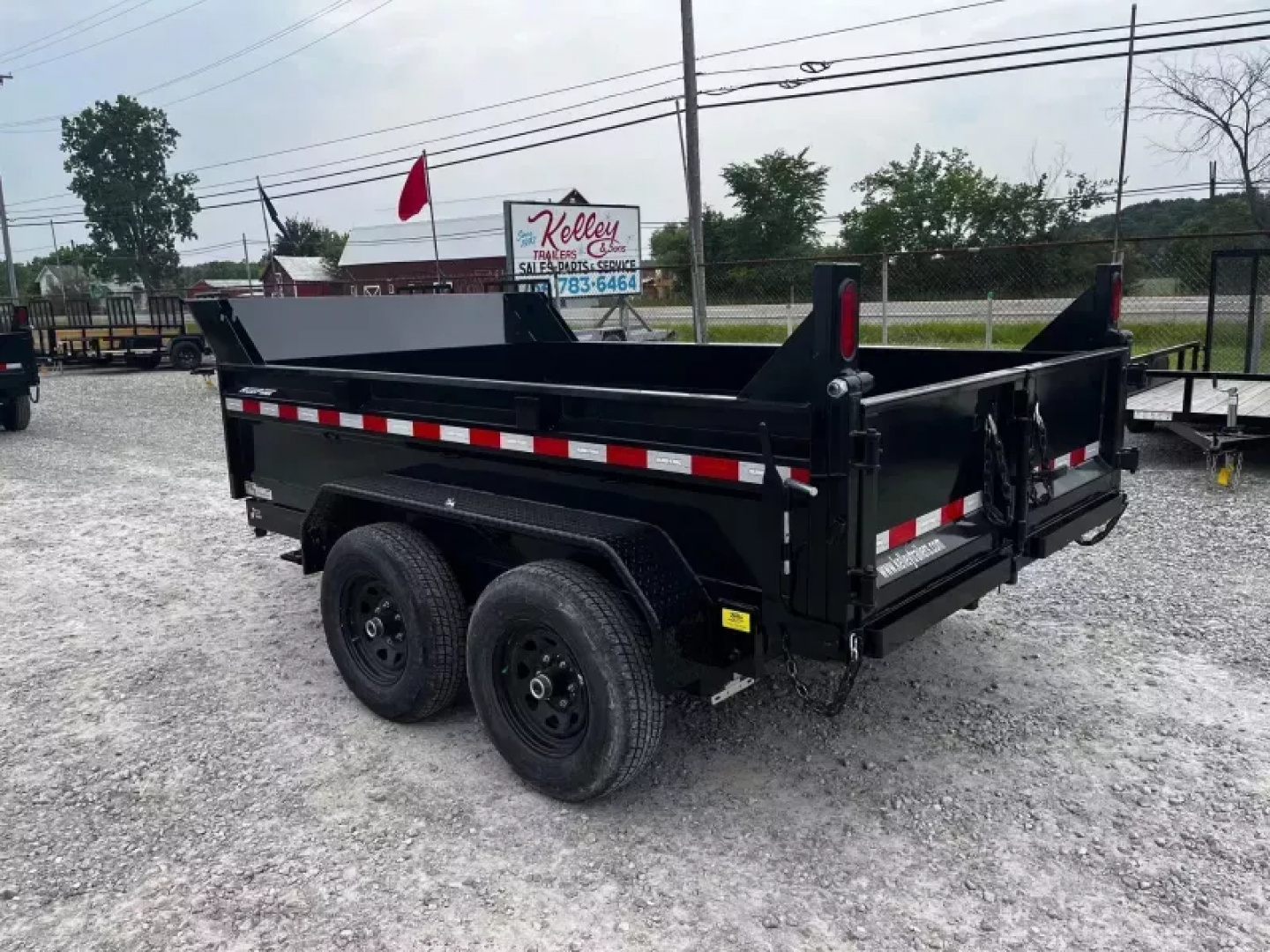 New 2025 Sure-Trac 72"x10 10K Single Ram Dump Trailer