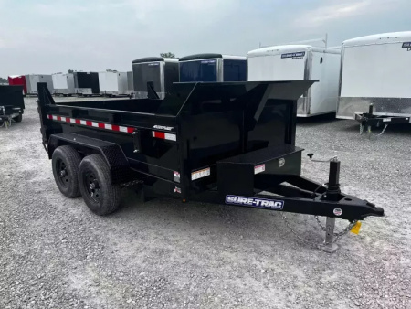 New 2025 Sure-Trac 72"x10 10K Single Ram Dump Trailer