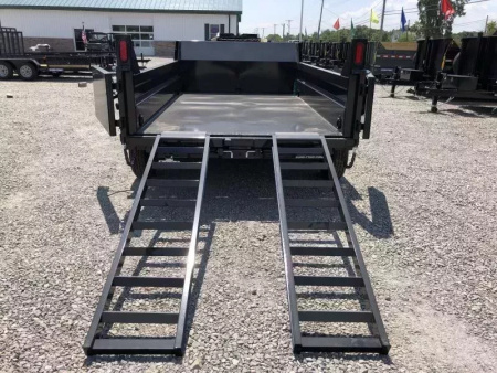 New 2025 Sure-Trac 72"x10 10K Single Ram Dump Trailer