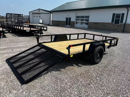 New 2025 Sure-Trac 6x10 Tube Top Utility Trailer