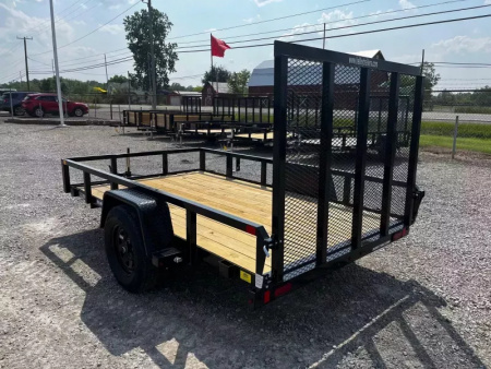New 2025 Sure-Trac 6x10 Tube Top Utility Trailer