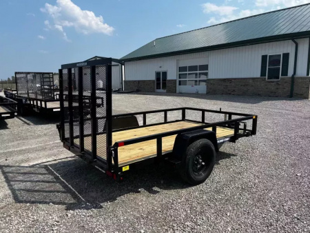 New 2025 Sure-Trac 6x10 Tube Top Utility Trailer