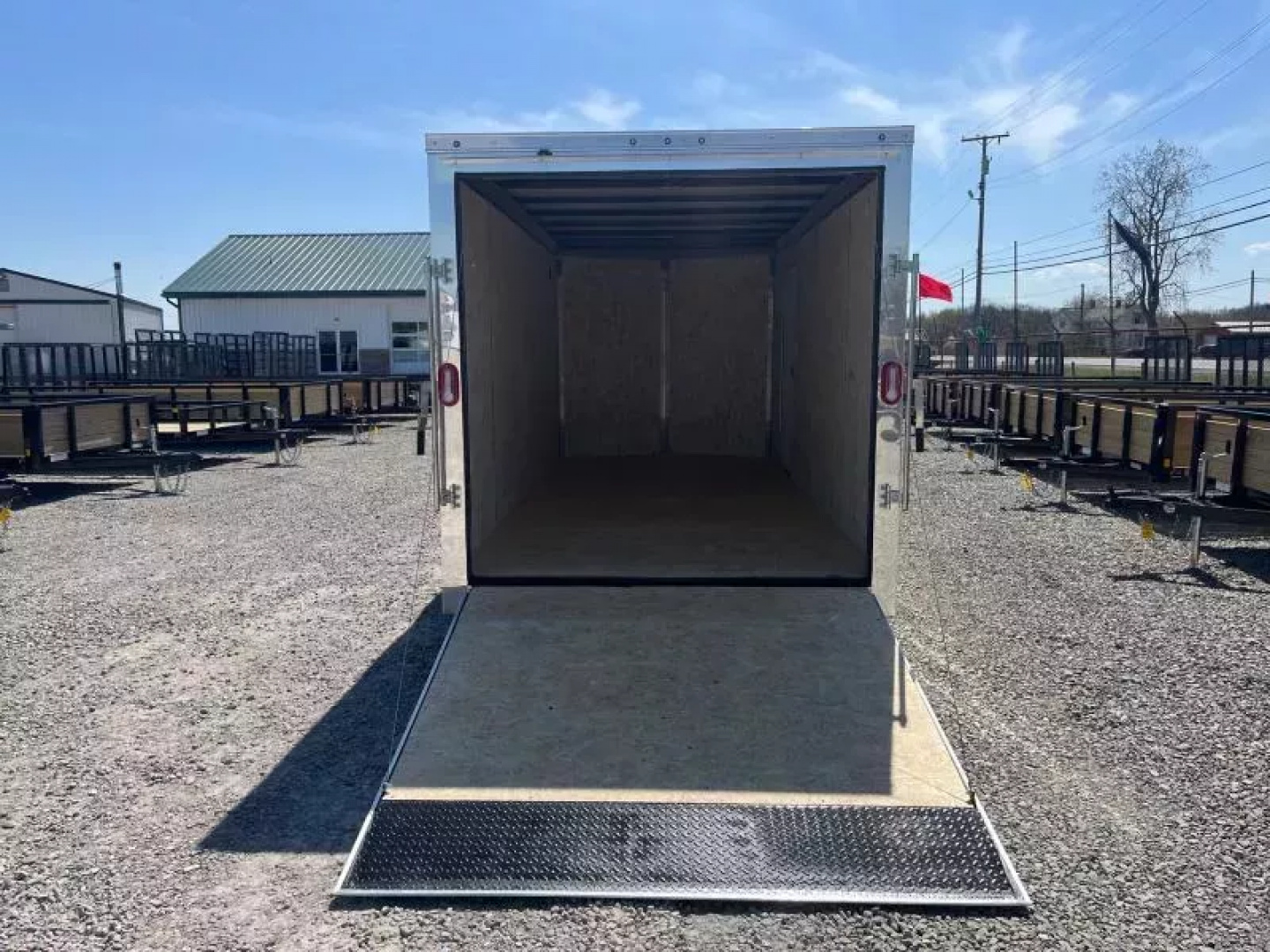 New 2025 Sure-Trac 7 x 16 Pro Series Enclosed Wedge Cargo Trailer 7K