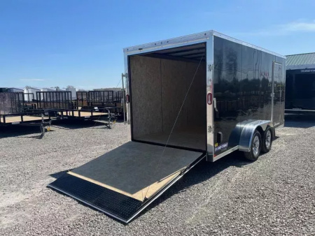 New 2025 Sure-Trac 7 x 16 Pro Series Enclosed Wedge Cargo Trailer 7K