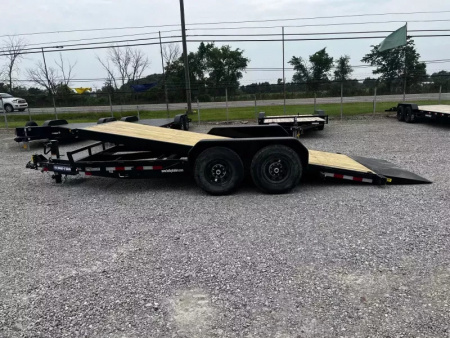 New 2025 Sure-Trac 18' 14K Tilt Bed Equipment Trailer