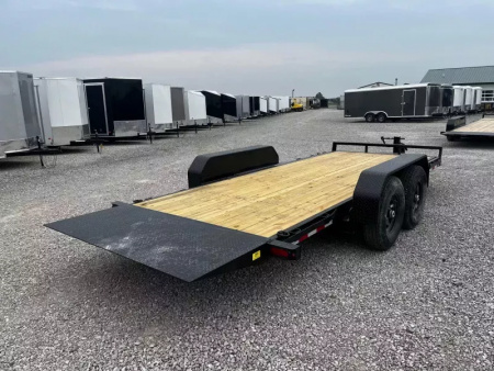 New 2025 Sure-Trac 18' 14K Tilt Bed Equipment Trailer