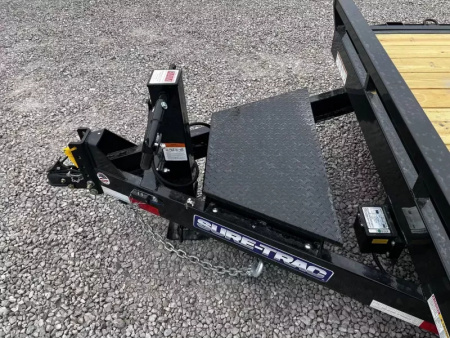 New 2025 Sure-Trac 18' 14K Tilt Bed Equipment Trailer