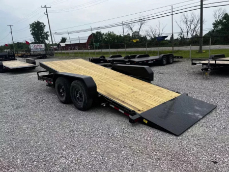 New 2025 Sure-Trac 18' 14K Tilt Bed Equipment Trailer