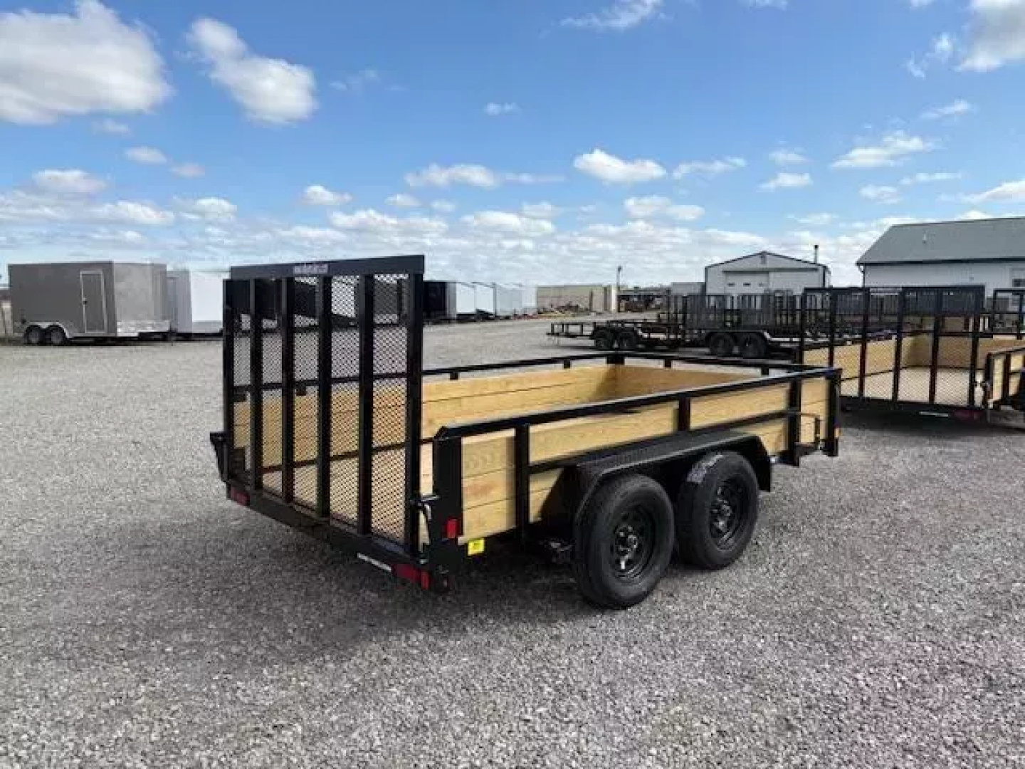 New 2025 Sure-Trac 7x12 7K 3-Board Utility Trailer
