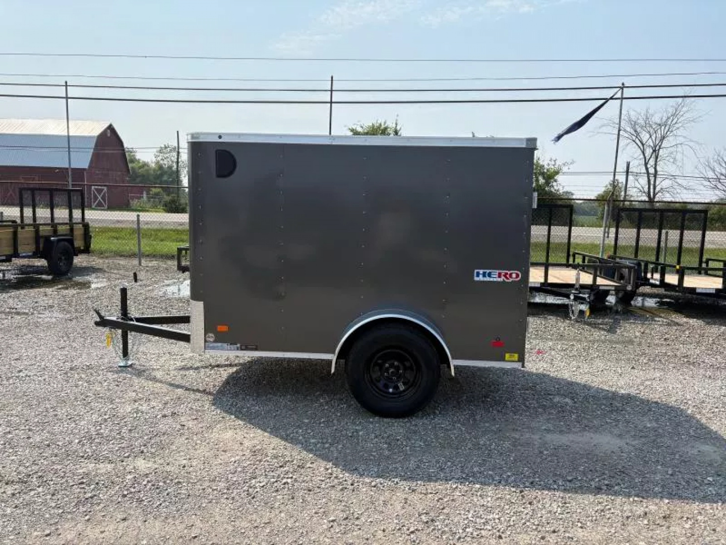 New 2025 Bravo 5x8 3K Hero Cargo Trailer