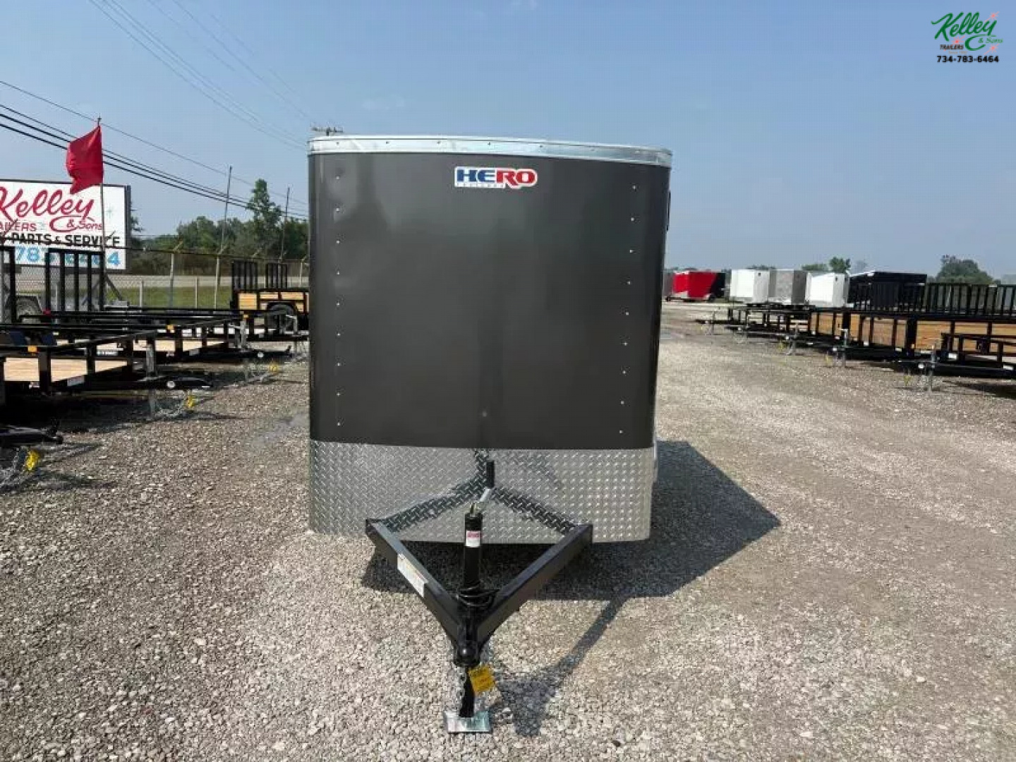 New 2025 Bravo 5x8 3K Hero Cargo Trailer