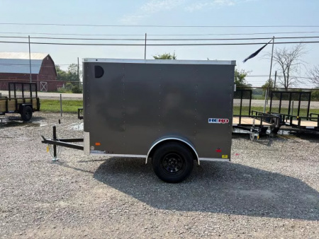 New 2025 Bravo 5x8 3K Hero Cargo Trailer