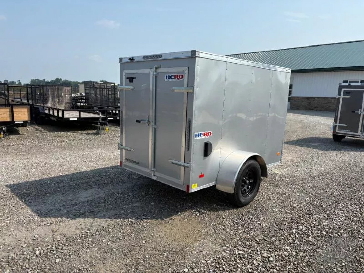 New 2025 Bravo 5x8 3K Hero Cargo Trailer