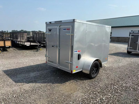New 2025 Bravo 5x8 3K Hero Cargo Trailer