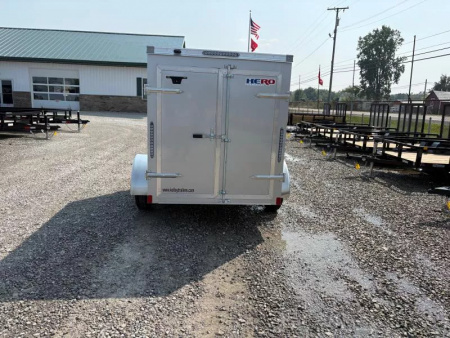 New 2025 Bravo 5x8 3K Hero Cargo Trailer