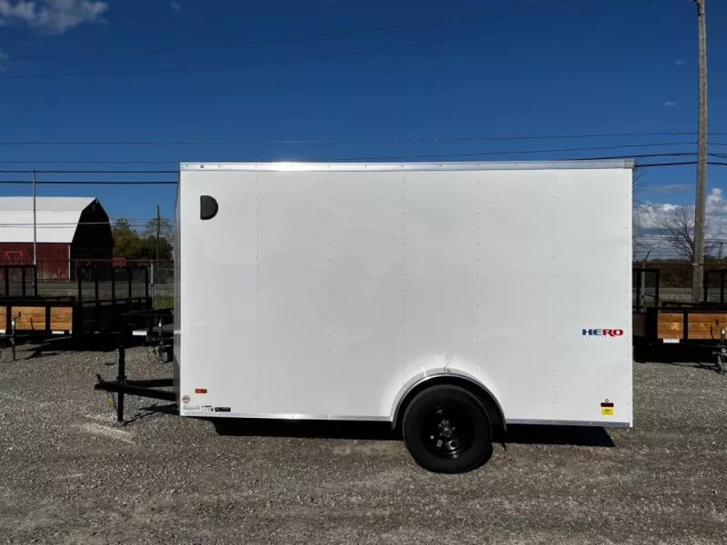 New 2026 Bravo 6x12 3K Hero Cargo Trailer