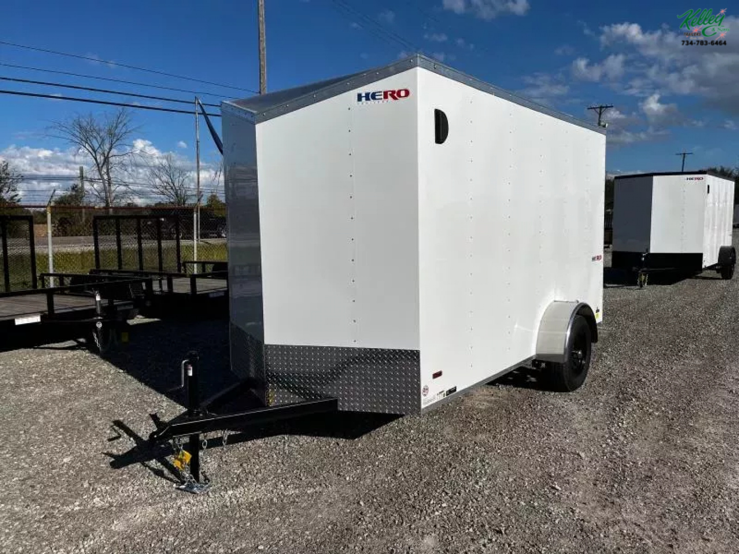 New 2026 Bravo 6x12 3K Hero Cargo Trailer