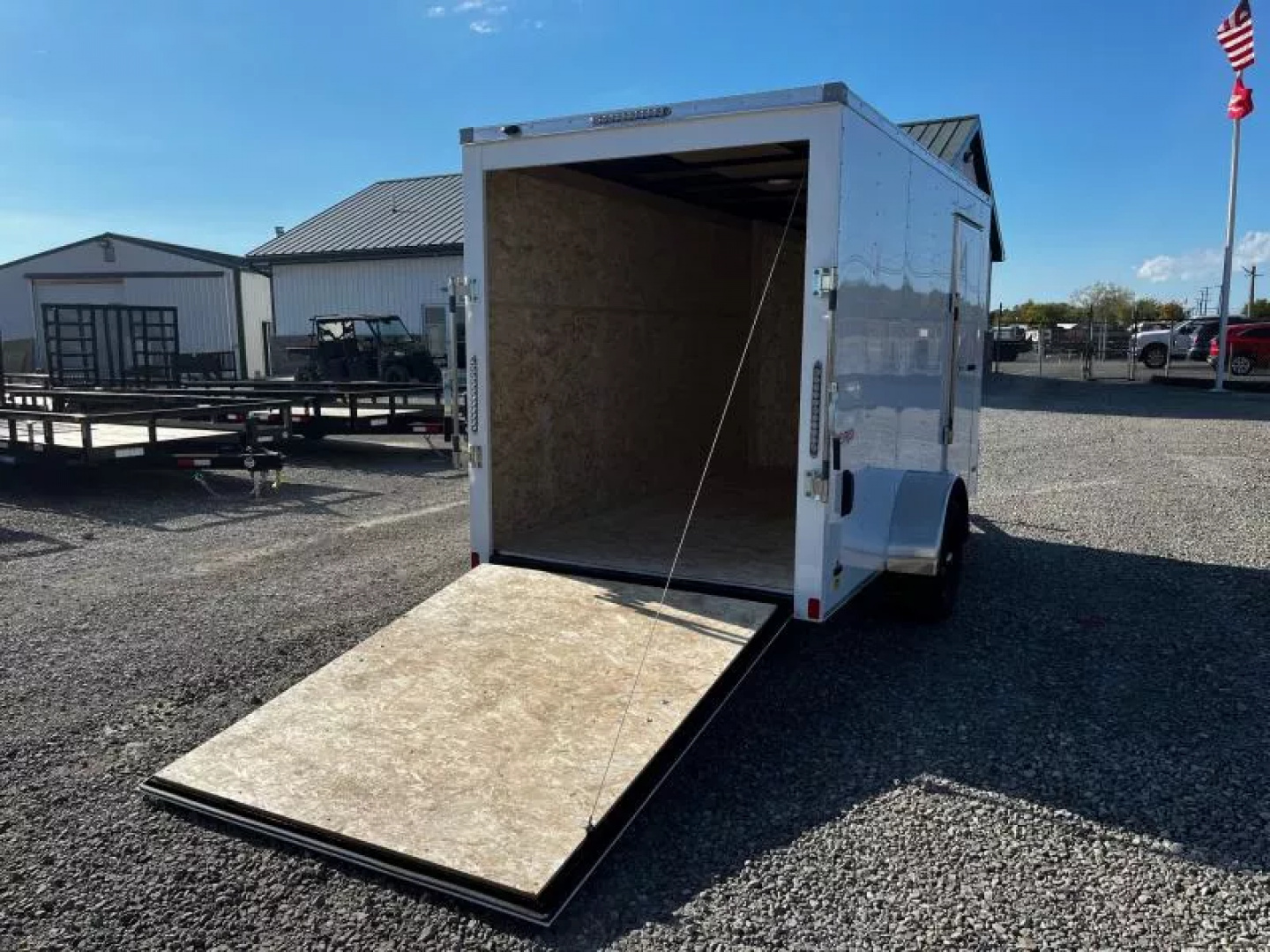 New 2026 Bravo 6x12 3K Hero Cargo Trailer