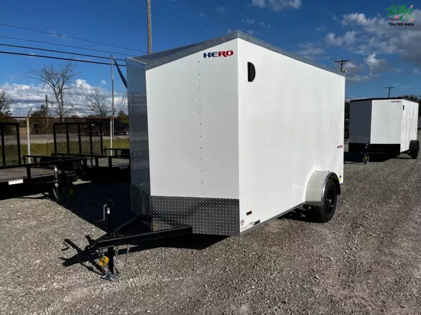 New 2026 Bravo 6x12 3K Hero Cargo Trailer