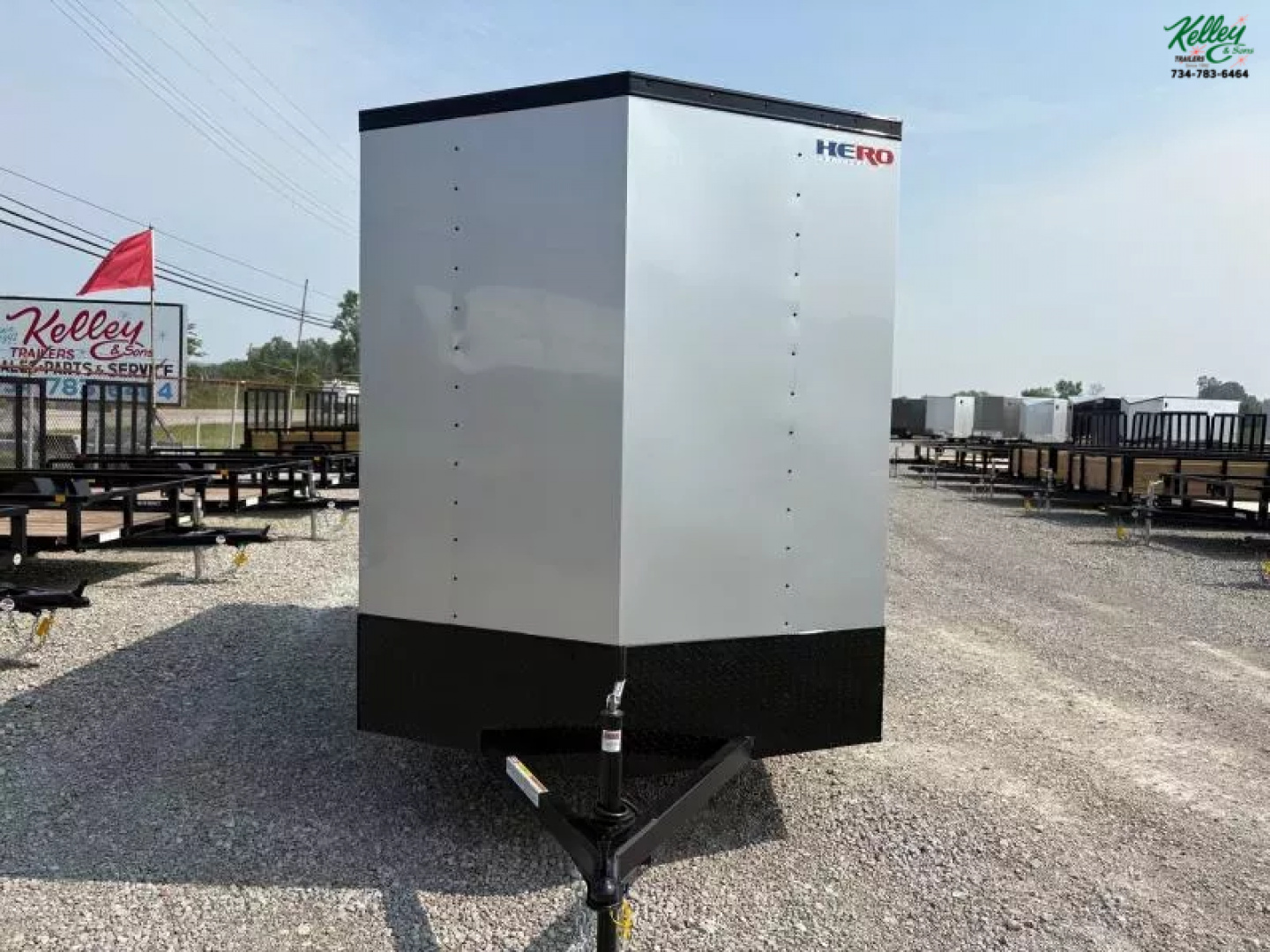 New 2025 Bravo 6x12 3K Hero Cargo Trailer