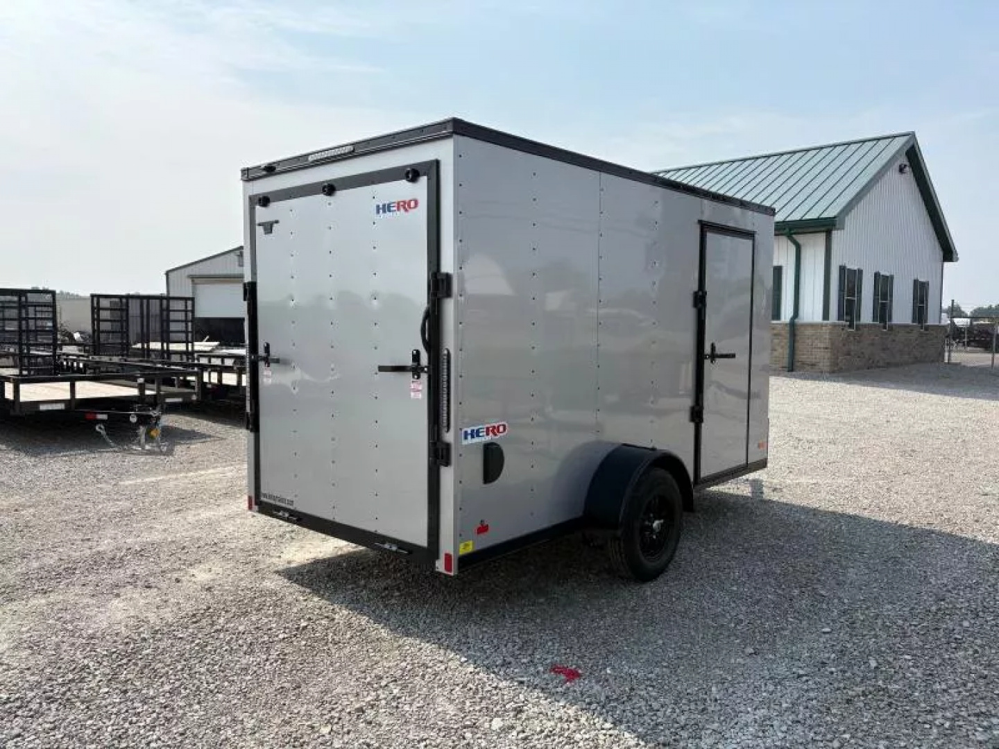 New 2025 Bravo 6x12 3K Hero Cargo Trailer