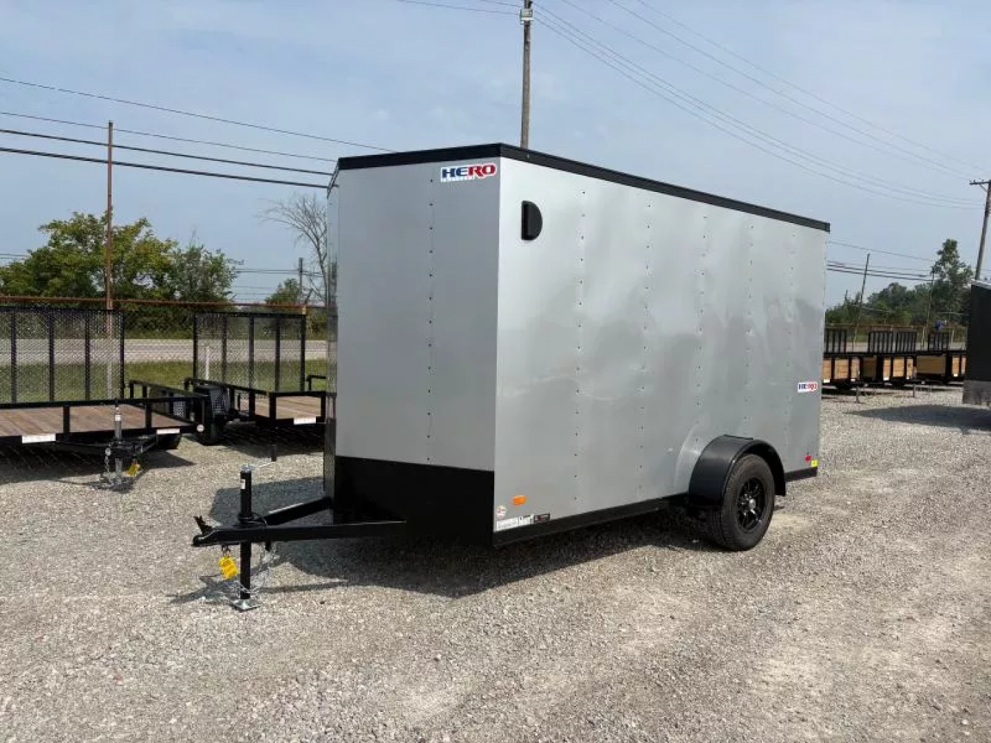 New 2025 Bravo 6x12 3K Hero Cargo Trailer