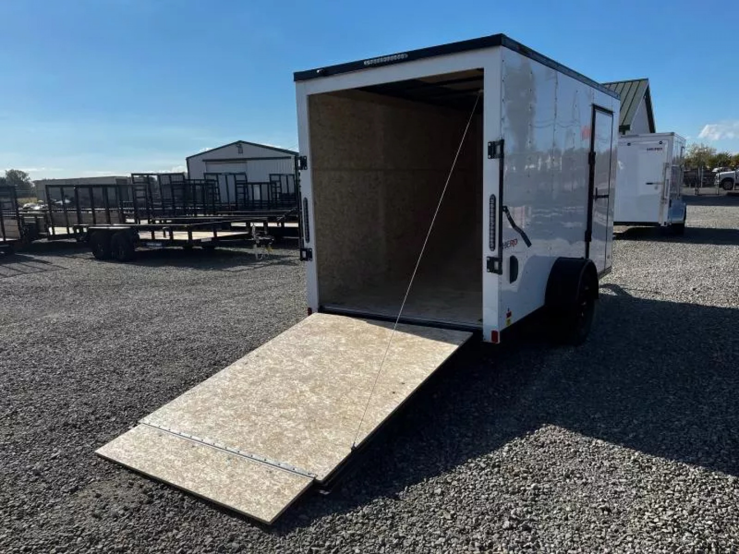 New 2025 Bravo 6x12 3K Hero Cargo Trailer