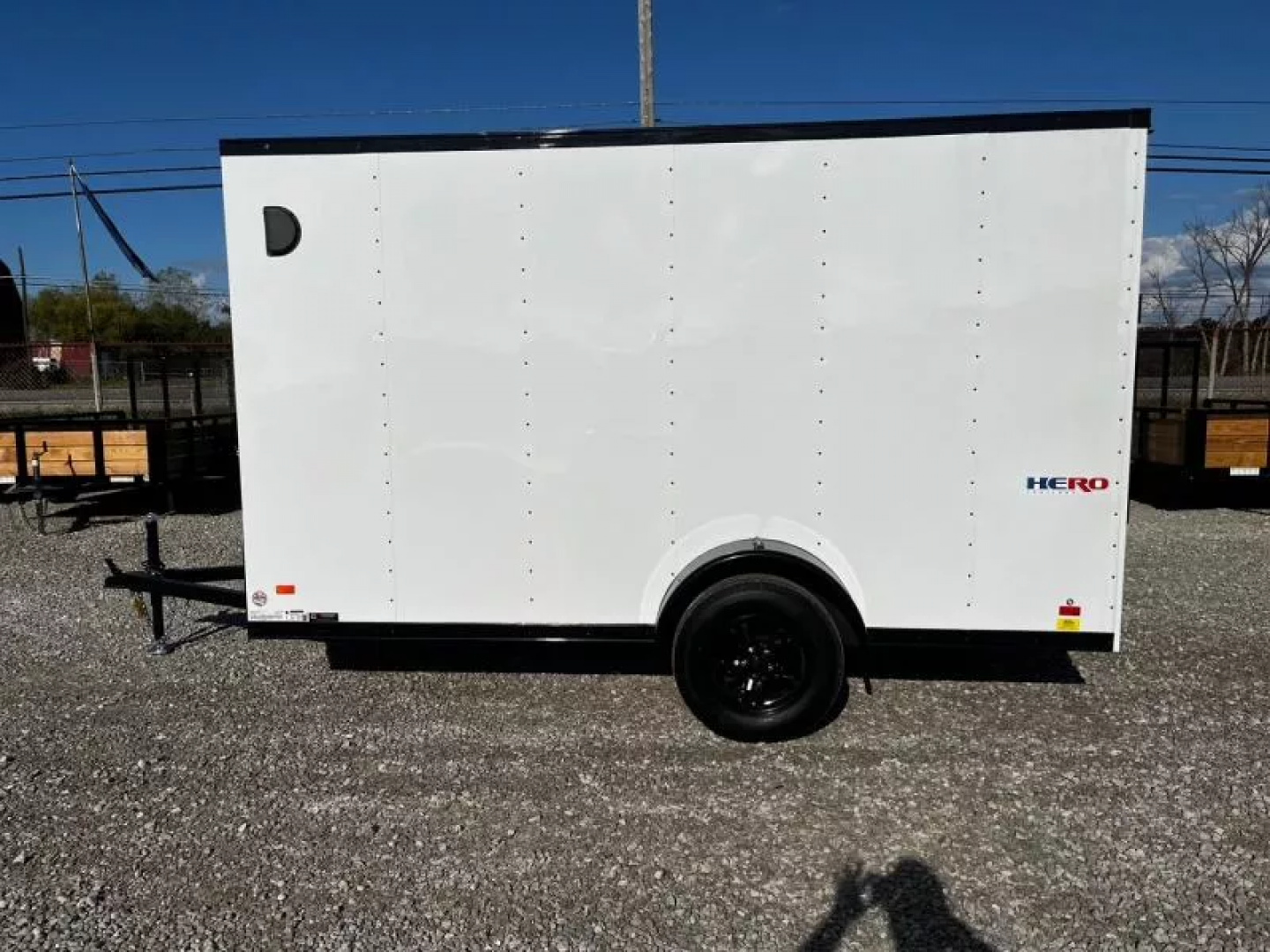 New 2025 Bravo 6x12 3K Hero Cargo Trailer