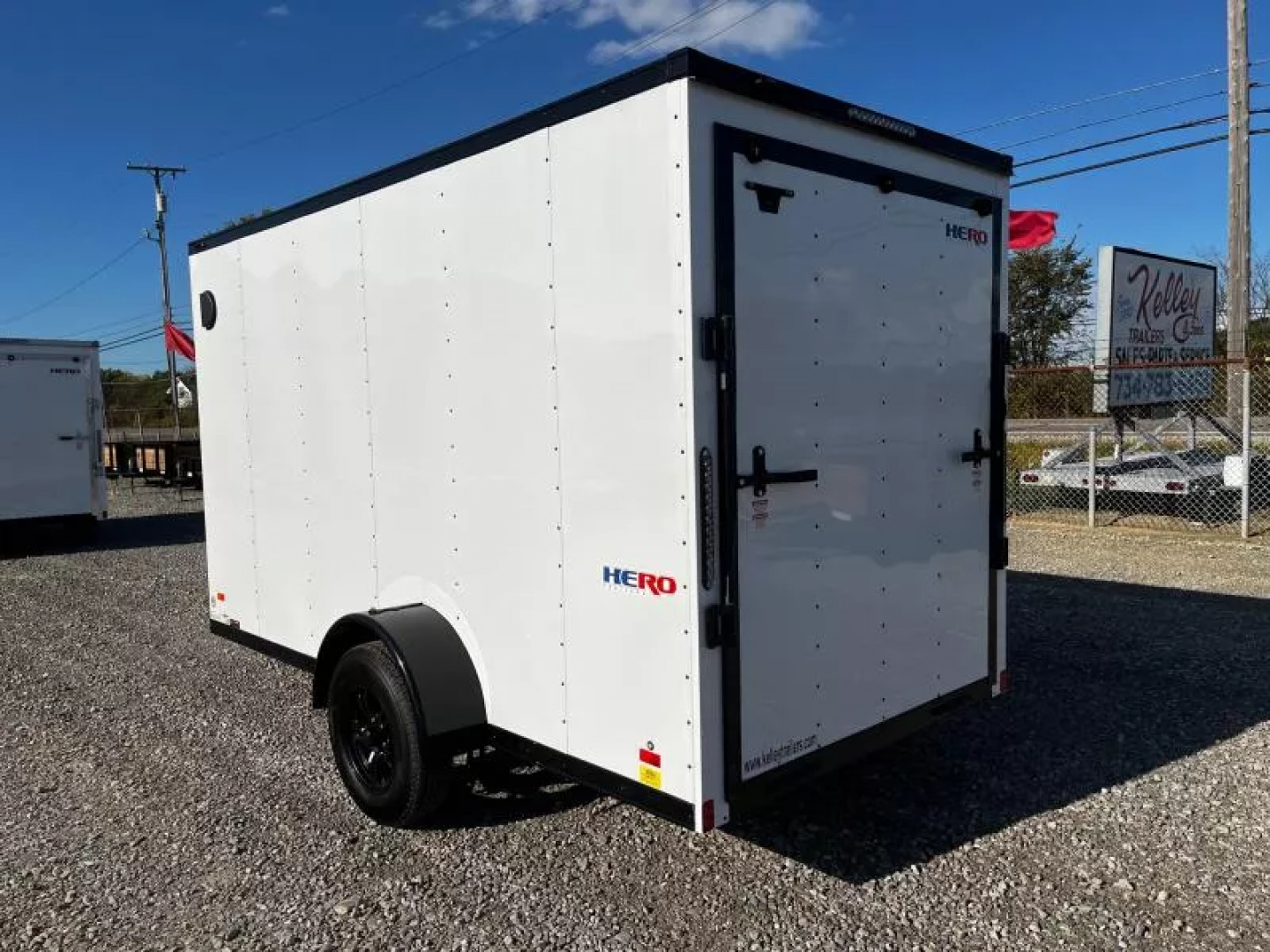 New 2025 Bravo 6x12 3K Hero Cargo Trailer