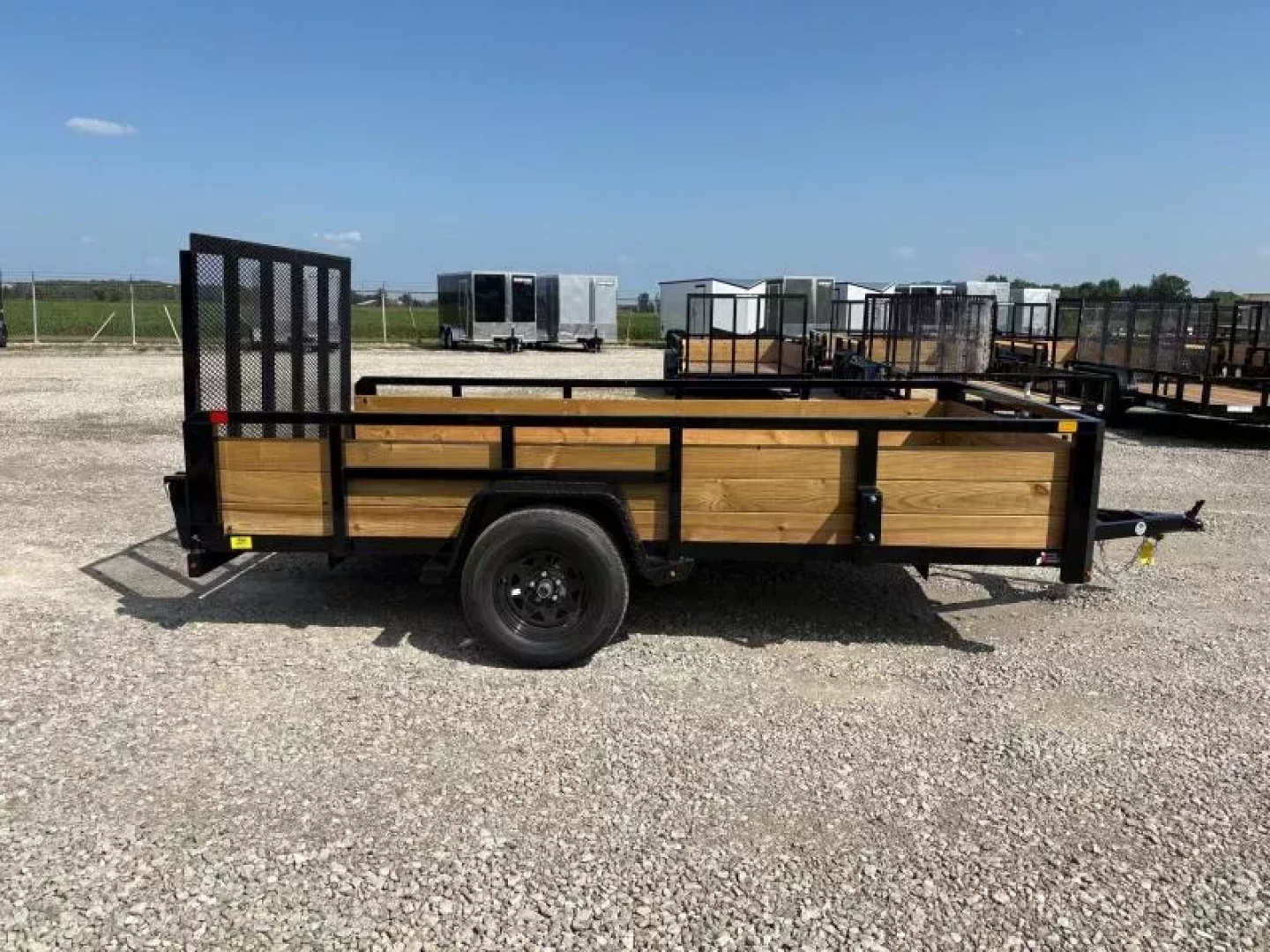 New 2025 Sure-Trac 7x12 3K 3-Board Utility Trailer