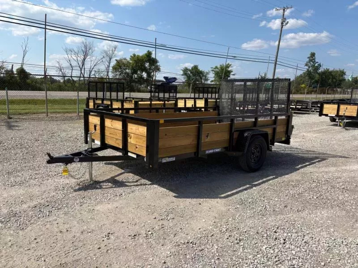 New 2025 Sure-Trac 7x12 3K 3-Board Utility Trailer